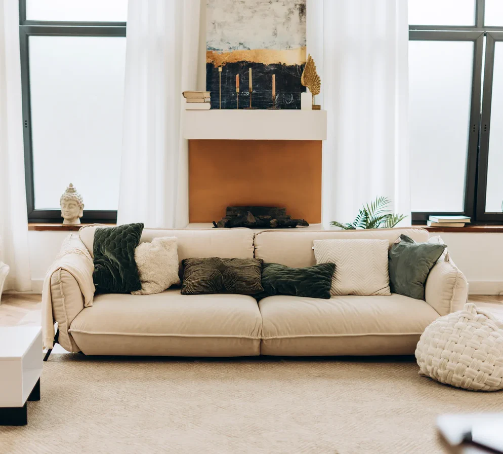 Illustrative refined apartment interior